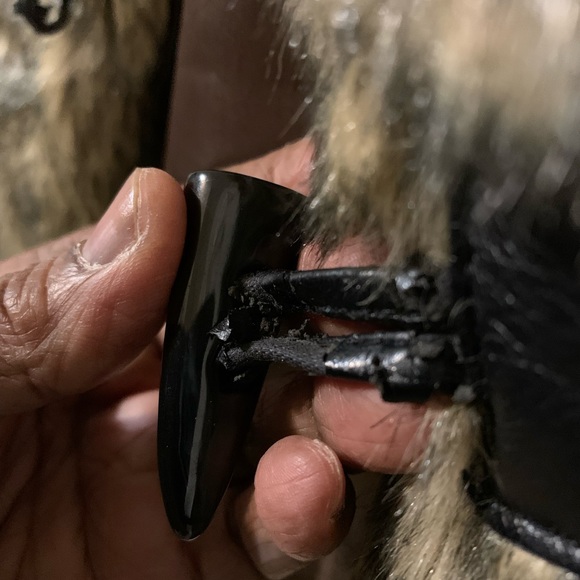 Faux Fur Vest by LUZ size Small - Picture 6 of 16